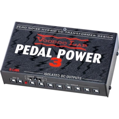 VooDoo Lab Pedal Power 3 - Multivoeding voor pedalboard