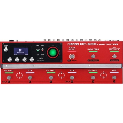Boss RC-600 - Loop station - Rood