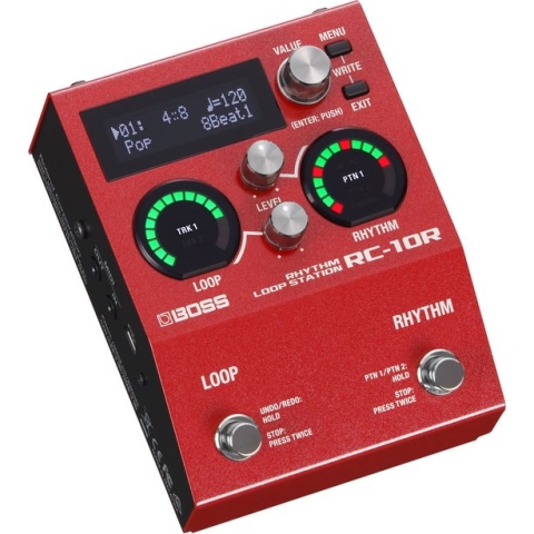 Boss RC-10R - Loop Station, 6u opnametijd - Rood