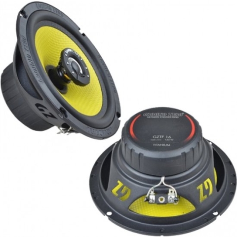Ground Zero GZTF 6.5X - 16,5 cm 2-weg luidsprekers - 2x 90 Watt RMS - 3 Ohm impedantie