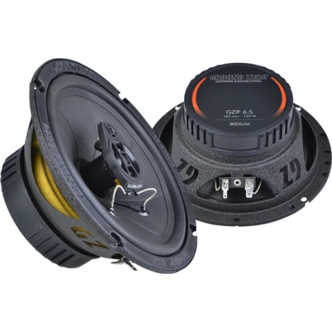 Ground Zero GZIF 6.5 - 16,5 cm - 3 weg autoluidsprekers - 2x 80 Watt RMS vermogen - 4 Ohm impedantie