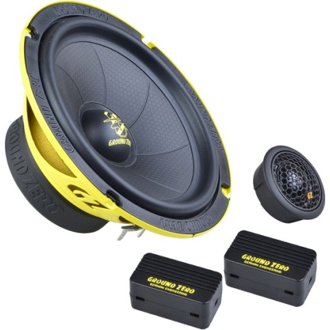 Ground Zero GZIC 165.2SPL 165 mm / 6.5″ 2-weg SPL component luidsprekersysteem