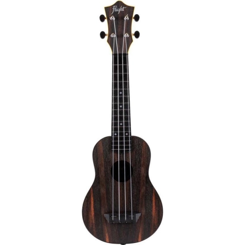 TUS55 Flight Travel Sopraan Ukulele - Amara Coffee
