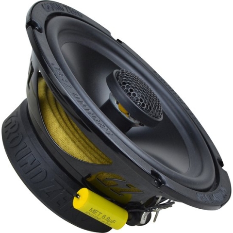 GroundZero GZRF 6.5SQ - 165mm 2-weg luidsprekersysteem - 2x 100 Watt RMS- 3 Ohm technology