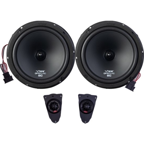 Vibe Optisound 8 inch VW T5.1 - Autospeakers - Luidspreker Upgrade Kit -Piek/RMS - 270W/90W