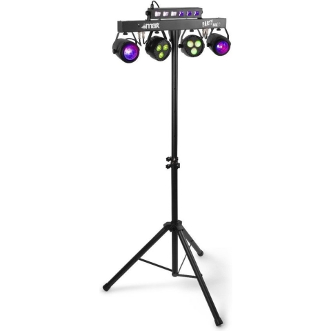 MAX PartyBar10 Set 2x Jelly Moon, 2xPAR and UV/Strobe