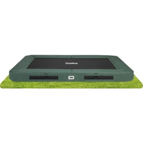 Salta Premium Ground - Inground trampoline - 305 x 214 cm - Groen