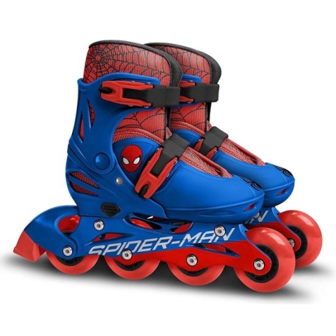 Marvel Spider-man Inlineskates Hardboot Rood/blauw Maat 30-33