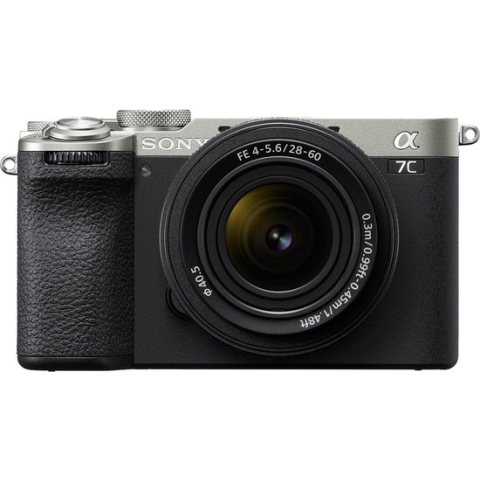 Sony Systeemcamera A7C II + Allround lens 28 - 60 mm Zilver