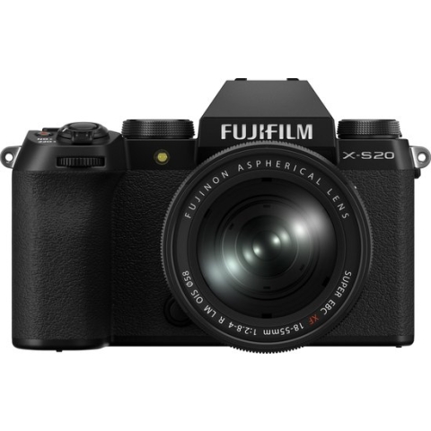 Fujifilm Systeemcamera X-S20 Zwart + Standaardlens XF18 - 55 mm f/ 2.8 - 4 R LM OIS