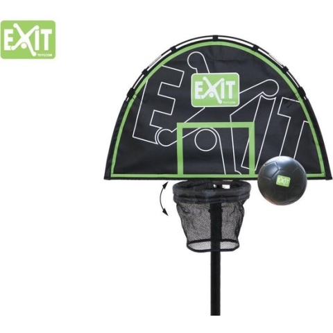 EXIT trampoline basket (ø25-38mm) - groen/zwart