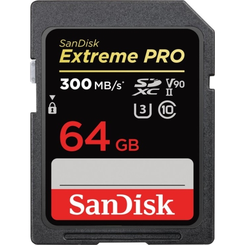 SanDisk Extreme PRO 64 GB SDXC UHS-II Klasse 10