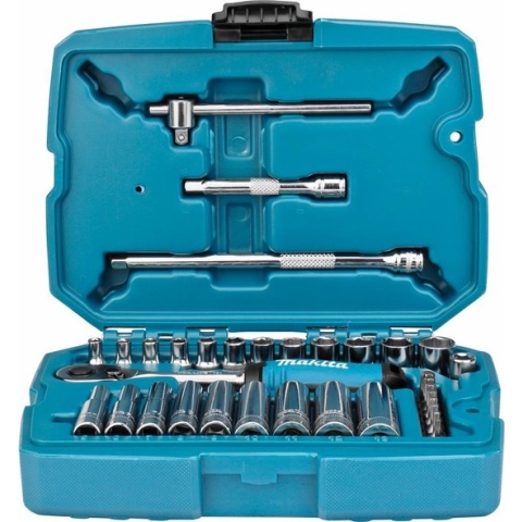 Makita B-65567 Doppenset 1/4 VK 34-delig