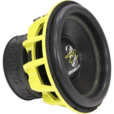 GroundZero GZHW 30XSPL-D2 30 cm / 12" hoge kwaliteit SPL subwoofer - 2x2 Ohm impedantie - 3000 Watt SPL