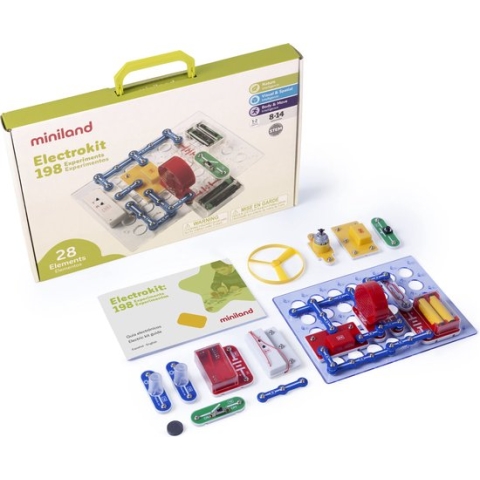 Miniland Elektrokit 198 experimenten (Spektro)