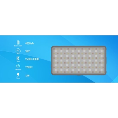 Newell RGB-W Rangha LED Light Studio Lamp