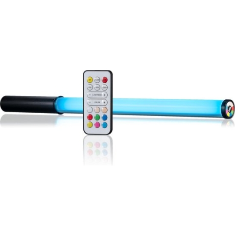 Bresser LED-tube - BR-20RGB - 20W - Oplaadbaar via USB - Met Magnetische Houders