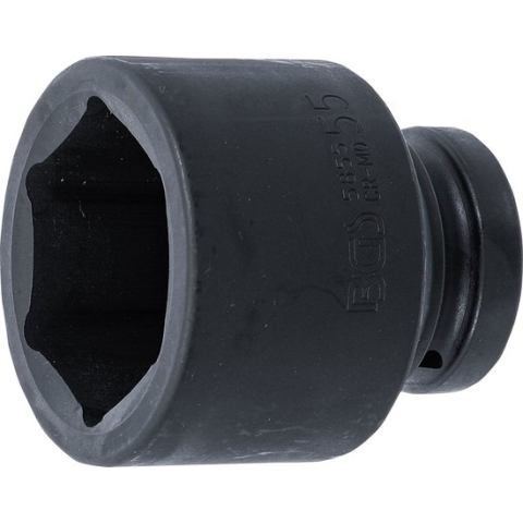 BGS Kracht dopsleuteldop zeskant 1 55 mm