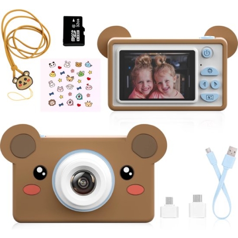 El Royal digitale camera - Inclusief SD kaart - Kindercamera - Camera kinderen - Speelgoedcamera