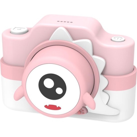 Roze Dino 24 MP digitale camera + Selfie Video