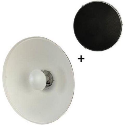 Studioking Beautydish Met Honingraat Sk-bd550w 55 Cm 4-delig