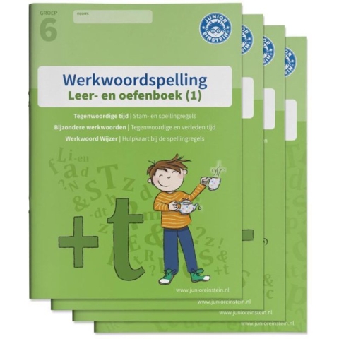 Werkwoordspelling Leer- en Oefenboek groep 6 Compleet Groep 6 1, 2 en 3 Leer- en oefenboek, Antwoordenboek