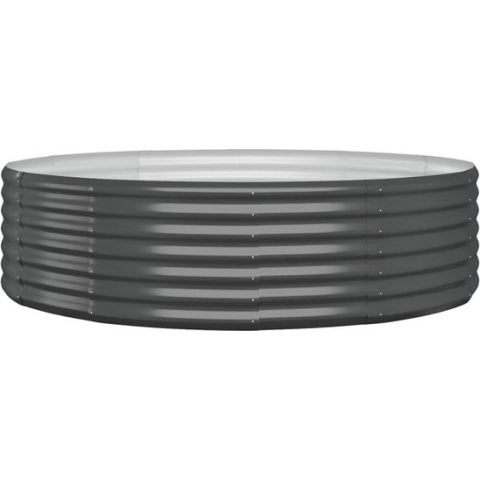 vidaXL-Plantenbak-140x140x36-cm-gepoedercoat-staal-antracietkleurig