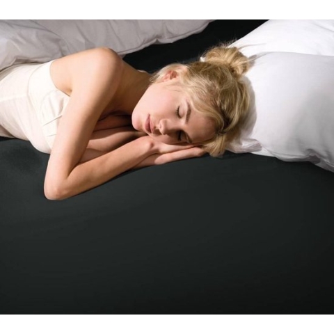 Formesse Bella Donna hoeslaken Jersey zwart 70/80 x 200/220