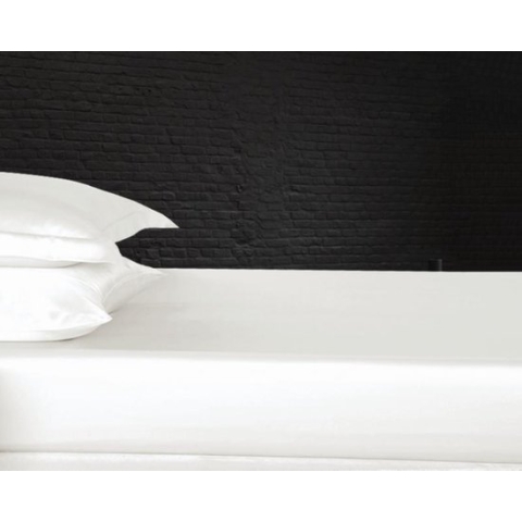 Zijden hoeslaken, 100% zijde, 405thread count (19momme), Crème wit 140x200cm