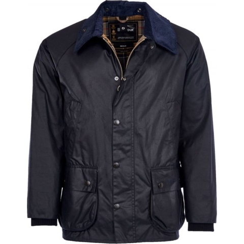 Barbour - Bedale Wax Jas Donkerblauw - Heren - Maat 48 - Regular-fit