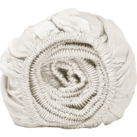 Coco & Cici Hoeslaken Topper 100% Tencel Off White 180 x 210 cm