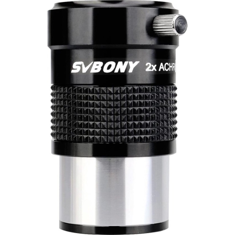 Svbony SV118 Barlow - lens 2x - 1.25" Barlow Apochromatisch - FMC Film Barlow - oculair voor visuele waarnemingen en astrofotografie