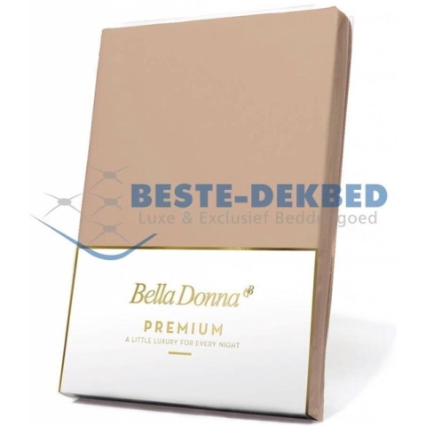 Bella Donna Premium Jersey Hoeslaken - Champignon