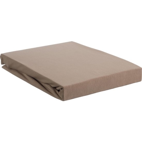 Beddinghouse Jersey Stretch - Hoeslaken - 180 x 200 cm - Taupe