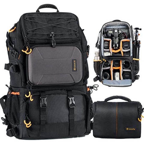 Professionele camera-rugzak / Fotorugzak - Elements Outdoor-rugzak \ Camera Backpack, Large Capacity, Camera Bag - Waterproof Backpack for Photography