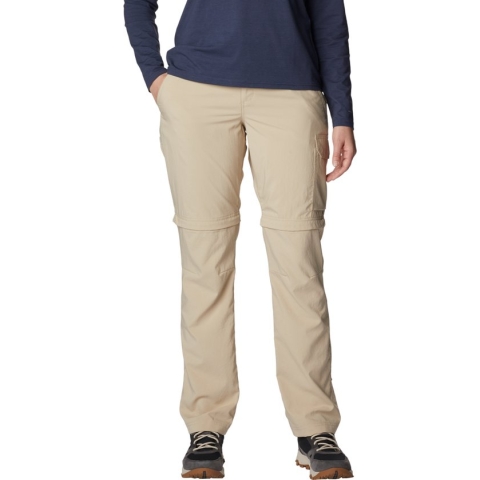Columbia Silver Ridge Utility Convertible Pant 2037611271, Vrouwen, Beige, Broek, maat: 38