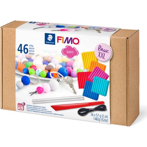 FIMO soft - ovenhardende boetseerklei - Basic XXL set
