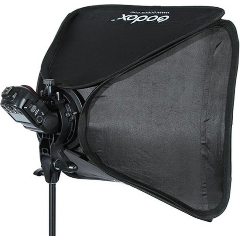 Godox Speedlite Bracket Bowens + Softbox 60x60