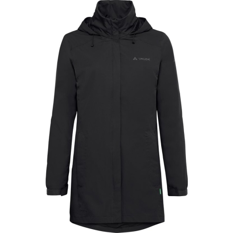 Vaude Women's Escape Parka - Outdoorjas - Parka - Dames - Zwart - Maat 40