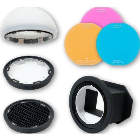 Rogue Round Flash Kit + Rogue Flash Adapter (Standaard)