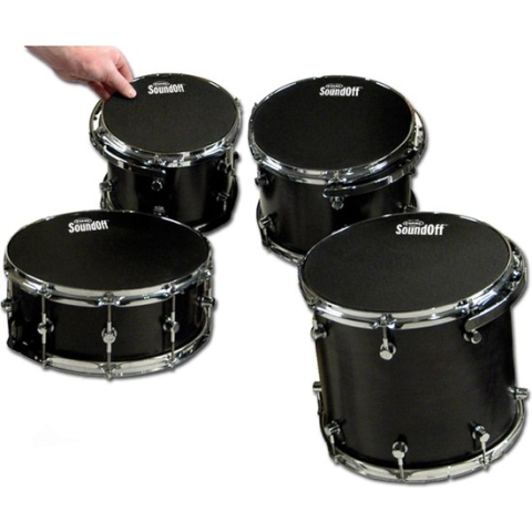 Evans Sound Off Fusion pakket, 10", 12", 2x14" - Accessoire voor drums