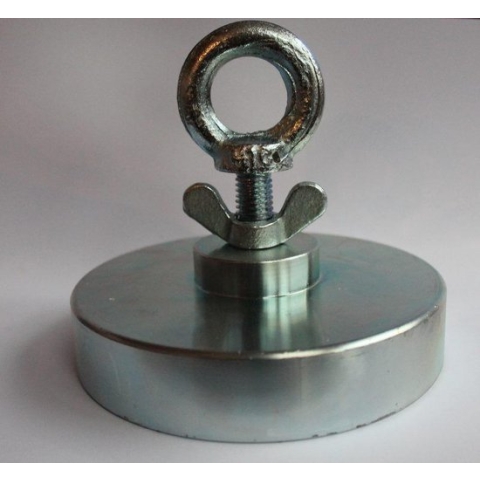 Neodymium Vismagneet 600 kg trekkracht ✓ Gratis touw | ✓ Gratis geleverd