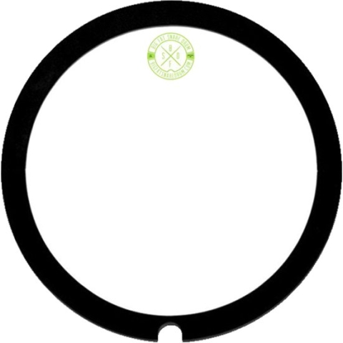Big Fat Snaredrum Green Monster 14" Coated Für Besen - Reserveonderdeel voor drums