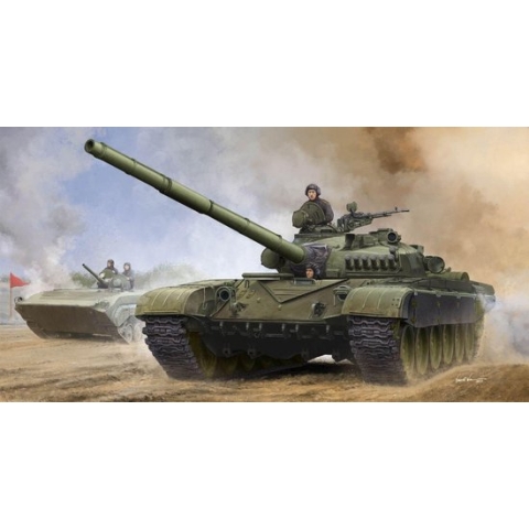 The 1:35 Model Kit of a Russian T-72A MOD.1979 MBT.

Plastic Kit 
Glue not included
Dimension 287 * 102 mm
1200 Plastic parts
The manufacturer of the kit is Trumpeter.This kit is only online available.