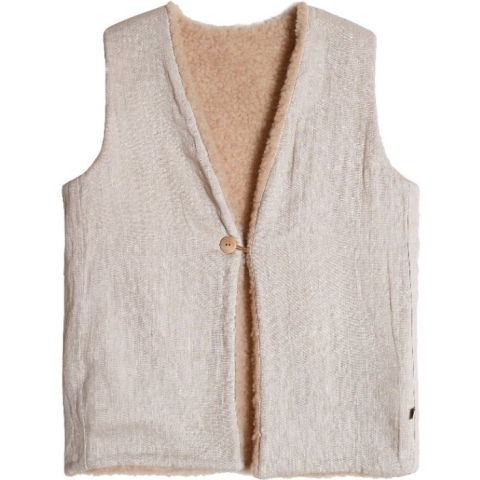 Alwero Exclusive bodywarmer Vest Long Beige M