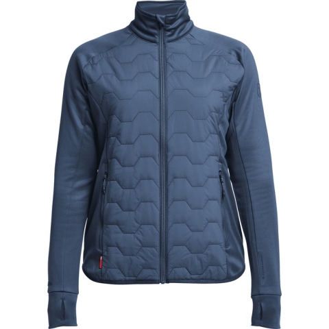Tenson Txlite Hybrid Zip W -  - Dames - Donker Blauw - Maat L