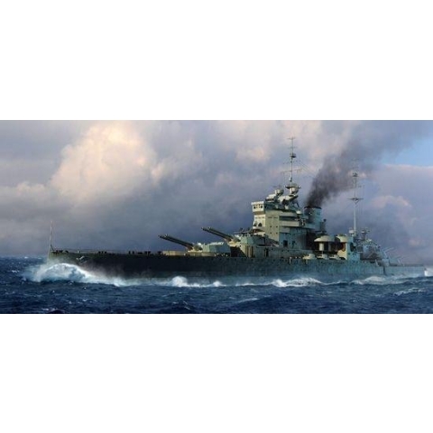 The 1:700 Model Kit of the HMS Valiant of 1939.
Plastic Kit
Glue not included
Dimension 281 * 43 mm
290 Plastic parts
The manufacturer of the kit is Trumpeter.This kit is only online available.