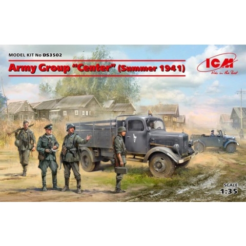 1:35 ICM DS3502 Army Group Center Summer 1941 Plastic Modelbouwpakket