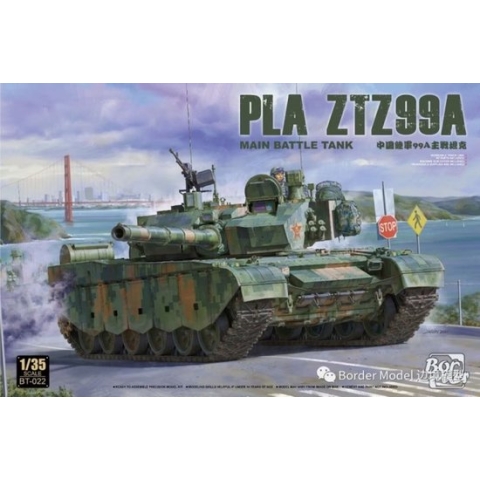 1:35 Border Model BT022 PLA ZTZ99A Chinese Main Battle Tank Plastic Modelbouwpakket