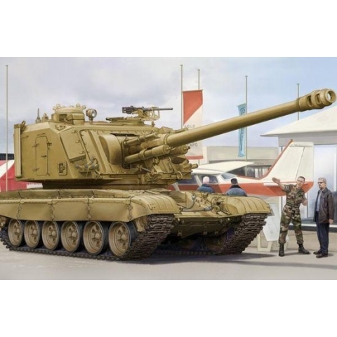 The 1:35 Model Kit of a GCT 155mm AU-F1 SPH Based on T-72.

Plastic Kit 
Glue not included
Dimension 276 * 99 mm
680 Plastic parts
The manufacturer of the kit is Hobby.This kit is only online available.